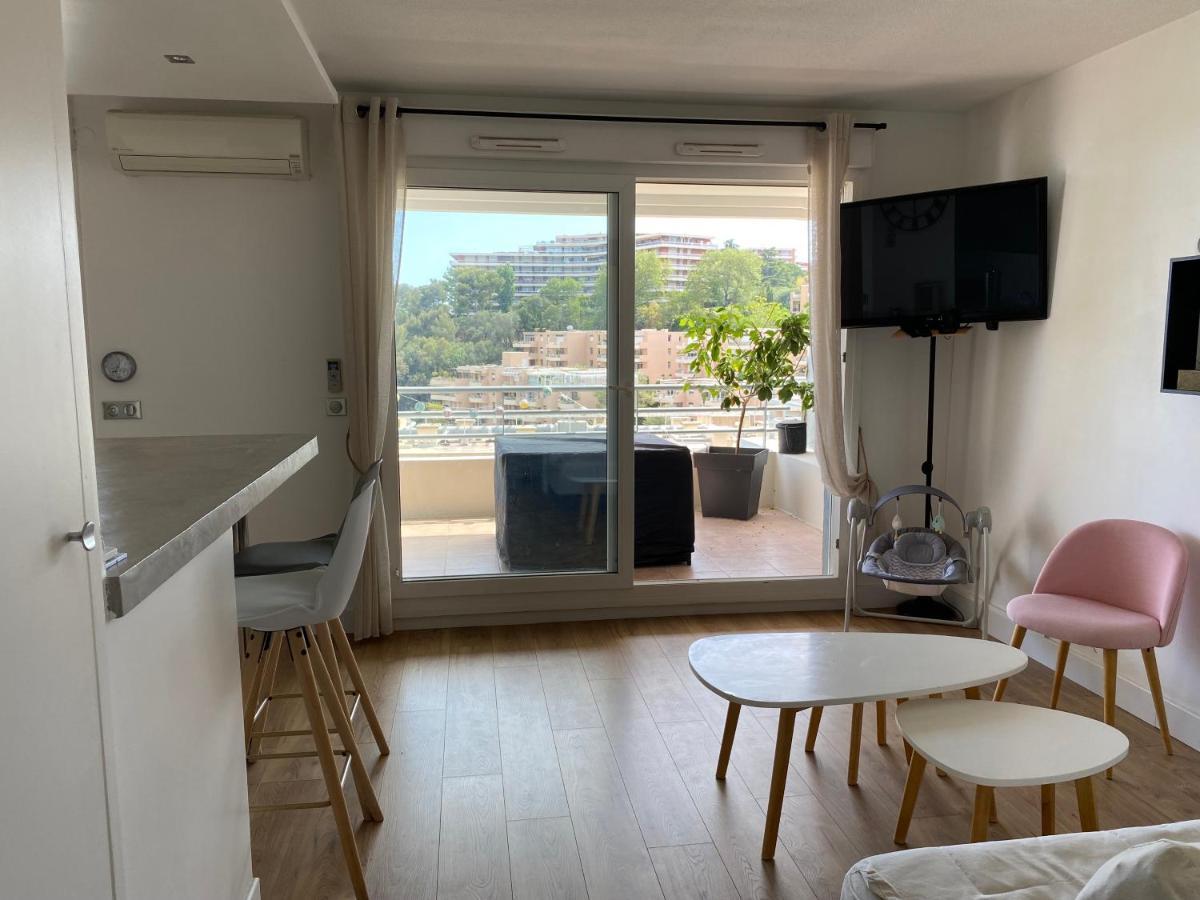 Appartement Nice ,Terrasse ,Mer ภายนอก รูปภาพ
